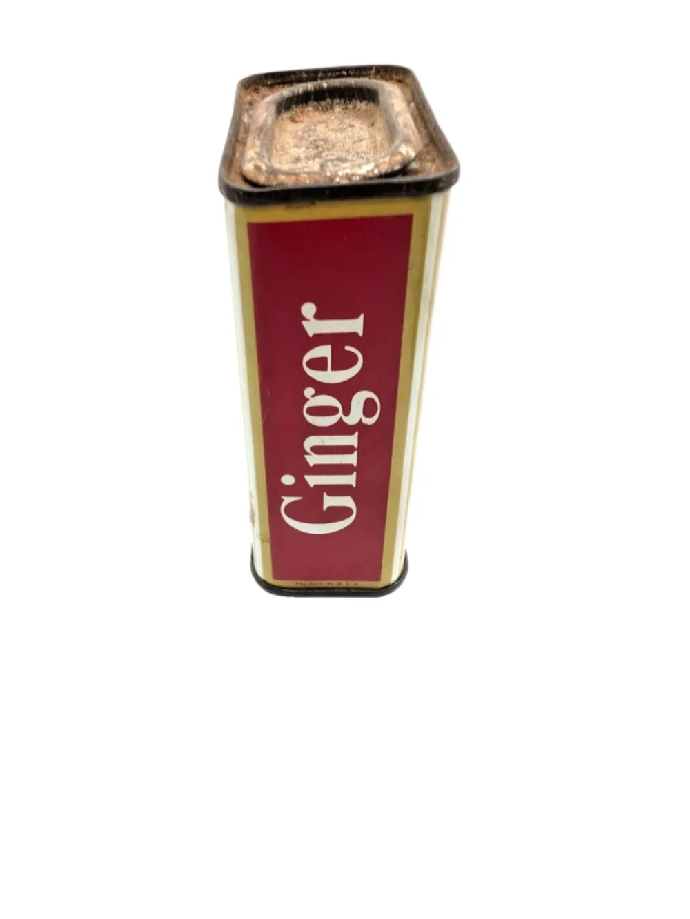Vintage A. Schilling & Co Ginger Spice Tin - 2 oz